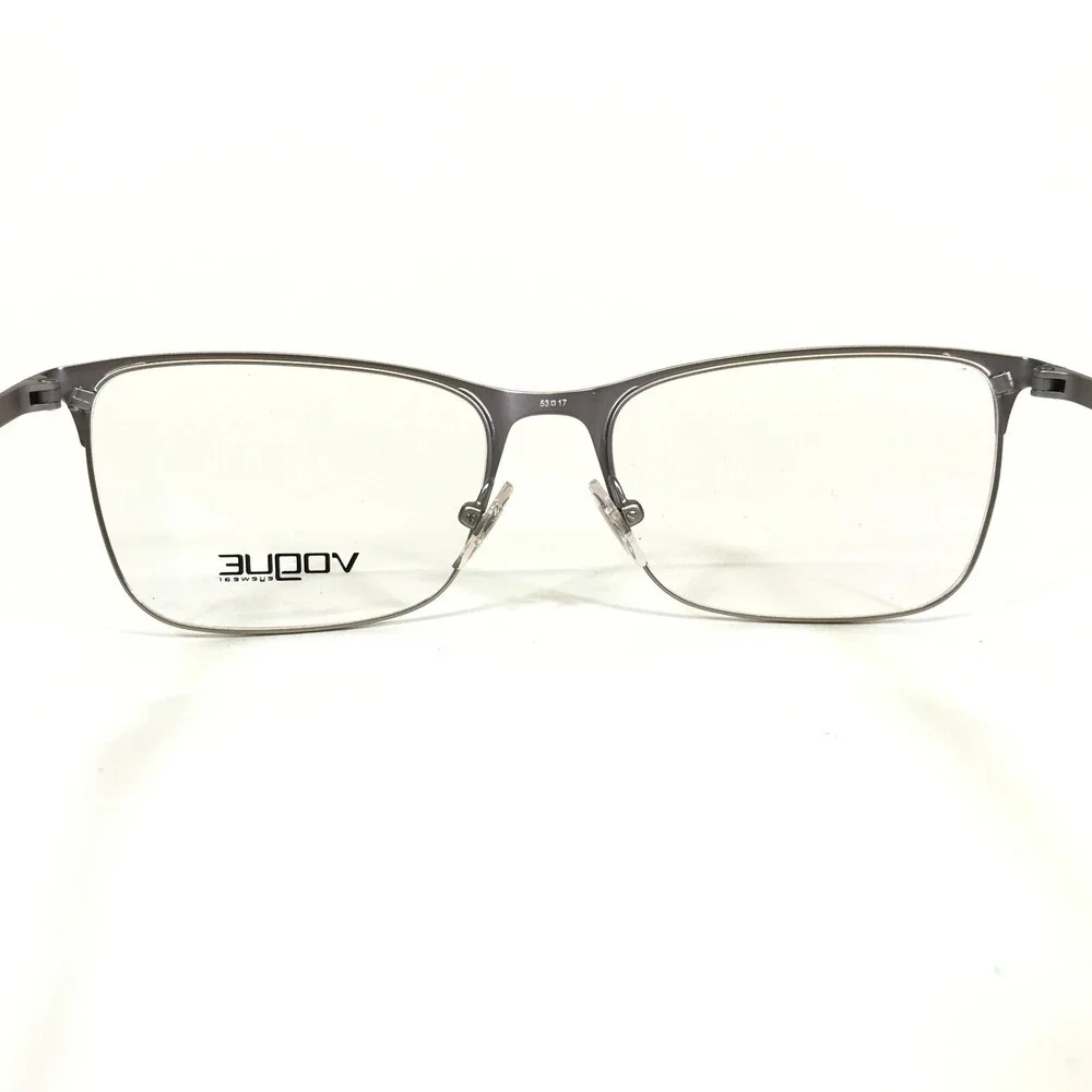 Vogue Eyeglasses Frames VO4110 965-S Matte Grey Blue Purple Plum 53-17-140